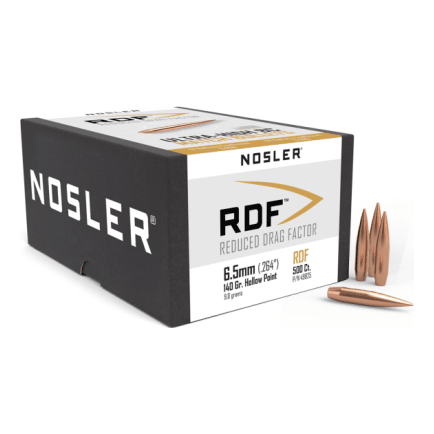 Nosler RDF RDF - 6.5mm 140g HPBT (500ct) Bullets 49825