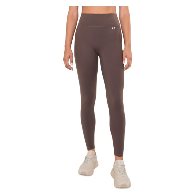 Under Armour Women's Motion Peppercorn/White  7/8ths Leggings 6013784-20000