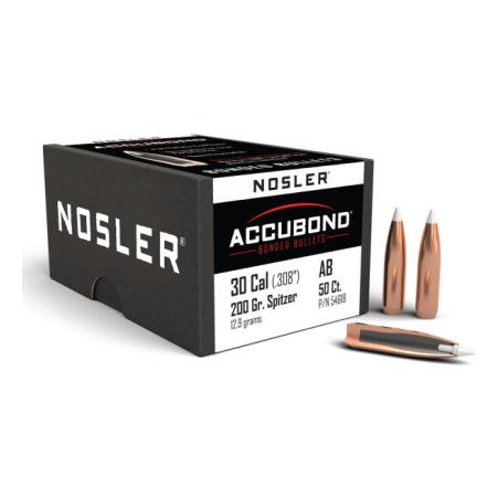 Nosler AccuBond AB - 30 200g SP (50ct) Bullets 54618