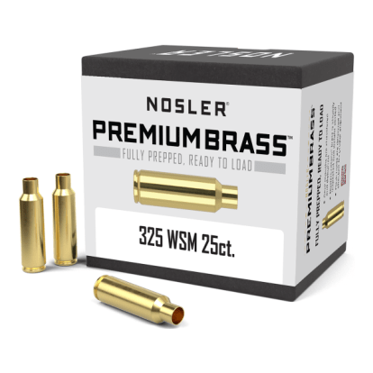 Nosler Premium Brass Box - 325 WSM (25ct) 11907