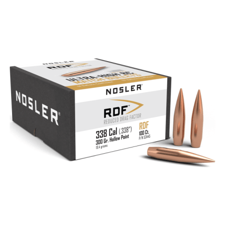 Nosler RDF RDF - 338 300g HPBT (100ct) Bullets 53445