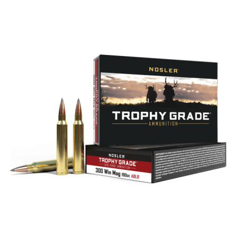 Nosler Trophy Grade (Long Range) TGA - 300 Win Mag 190g ABLR SP (20ct) Ammunition 60126