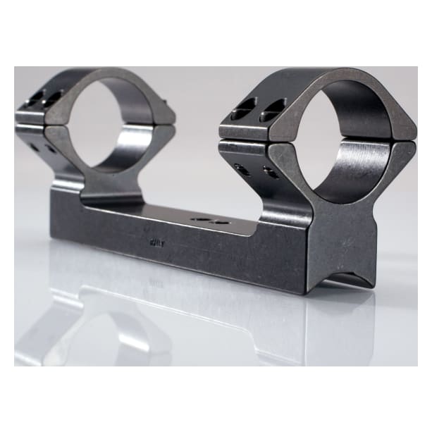 Talley 1" Encore, Impact, Omega, Triumph and Pro Hunter Extended (High) (Silver) Alloy Lt. Wt. Ring Base Combo S95X724