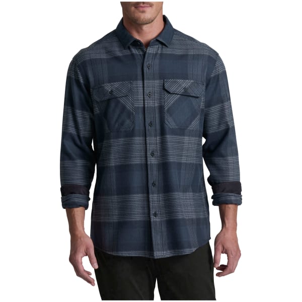 Kuhl Rydr Long Sleeve Flannel Blue Lagoon Men's 7587-BLGO-M