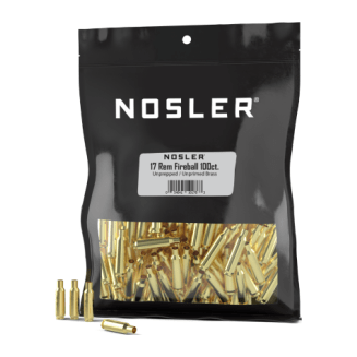 Nosler Brass - 17 Rem Fireball (100ct) Bulk Brass Bag 10178