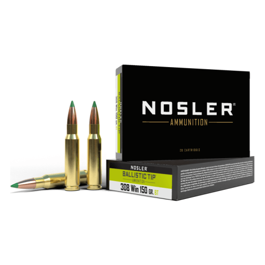 Nosler Ballistic Tip BTA - 308 Win 150g BT SP (20ct) Ammunition 61028