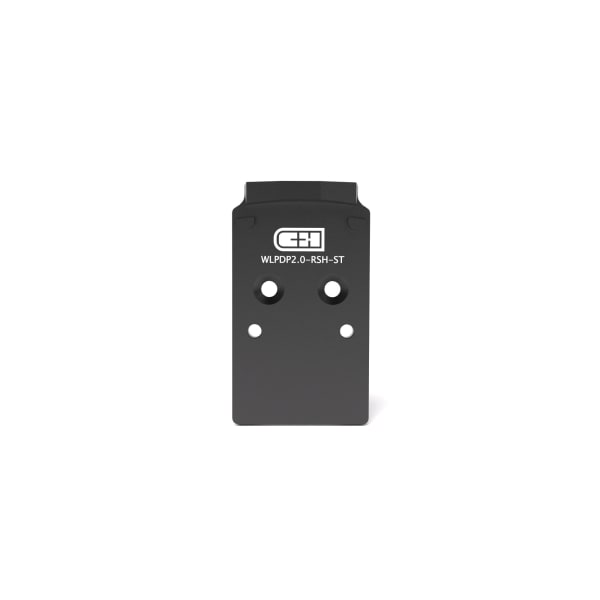 C&amp;H Precision Walther Defense PDP 2.0 Steel Plate For Trijicon (RMR/SRO/RCR) Holosun(407C/507C/507Comp/508T) C&amp;H(EdcXl/Comp ) WLPDP2.0-RSH-ST
