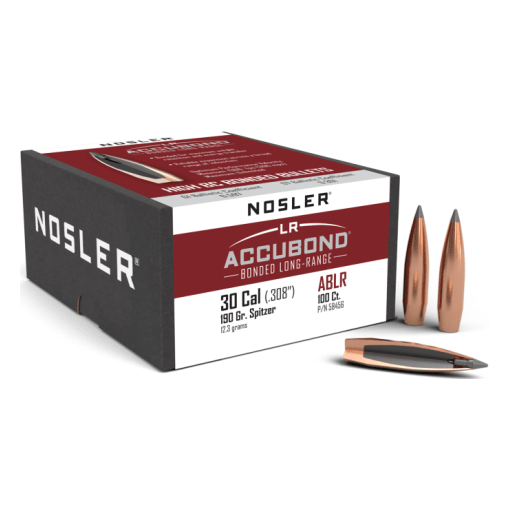 Nosler AccuBond Long Range ABLR - 30 190g SP (100ct) Bullets 58456