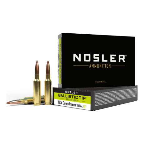 Nosler Ballistic Tip BTA - 6.5mm Creedmoor 140g BT SP (20ct) Ammunition 40064