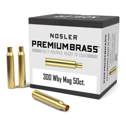 Nosler Premium Brass Box - 300 Wby (50ct) 10180