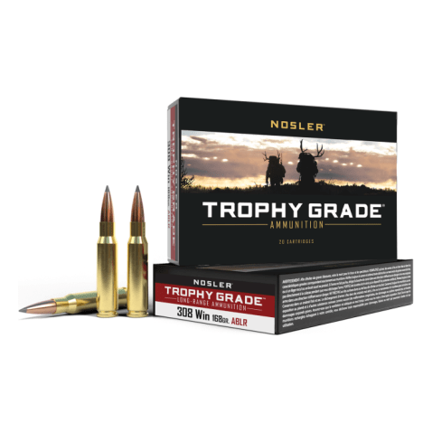 Nosler Trophy Grade (Long Range) TGA - 308 Win 168g ABLR SP (20ct) Ammunition 60101