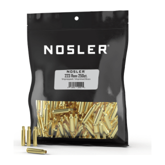 Nosler Brass - 223 Rem (250ct) Bulk Brass Bag 10099