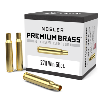 Nosler Premium Brass Box - 270 WIN (50ct) 10155
