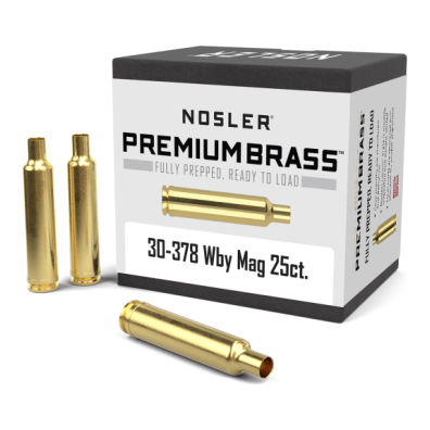 Nosler Premium Brass Box - 30-378 Wby (25ct) 10235