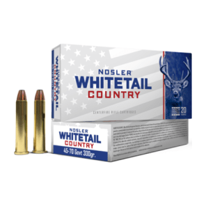 Nosler Whitetail Country WCA - 45-70 Govt 300g SW (20ct) Ammunition 40145