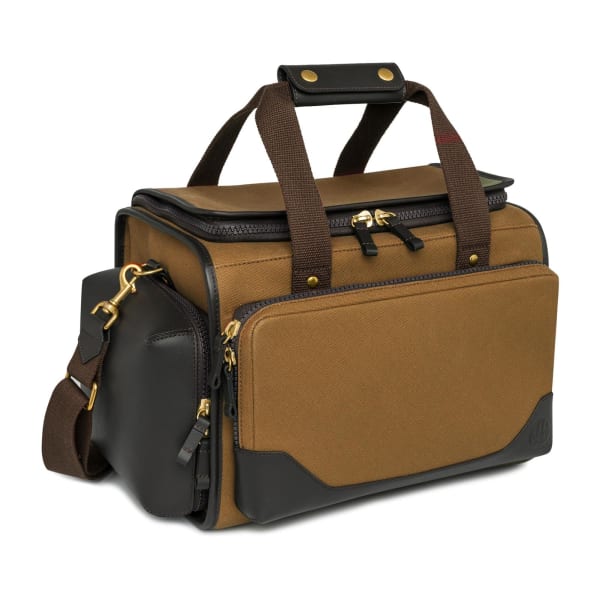 Beretta Terrain Evo Field Bag, Otter w/ Customizable Compartments &amp; Reinforced Leather Pocket BS752T25210836UNI