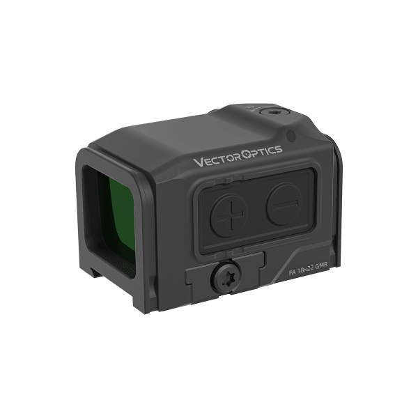 Vector Optics Frenzy FA Enclosed Multi-Reticle Green Dot EDC Sight VOD Footprint with Auto On/Off, NV Settings, Side-Load Battery SCRD-GM75