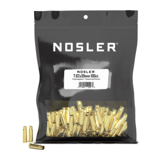 Nosler Brass - 7.62x39 (100ct) Bulk Brass Bag 10193