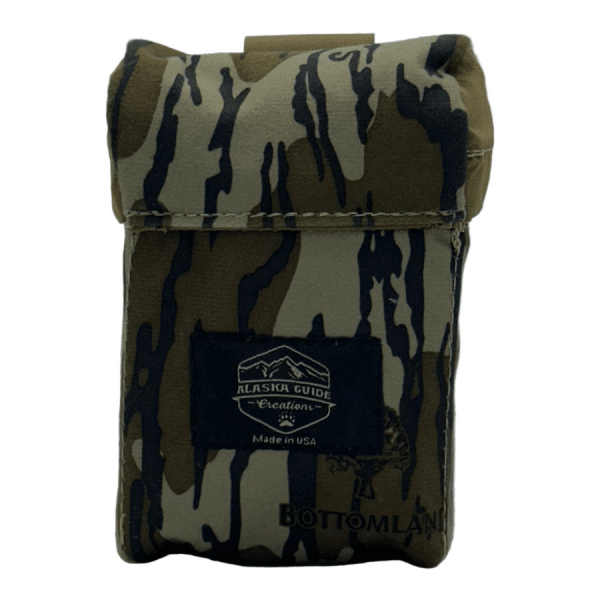 Alaska Guide Creations Flex Nylon Webbing Tricot Foam Mossy Oak Bottomland Rangefinder Pouch FRF-MOBL