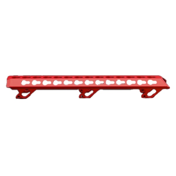 Accuracy International Mid Forend (Fits Entire Forend of AT-X Short Action Short Chassis 12.1" Long) M-LOK Fire Red Bridge Module 30572-RD