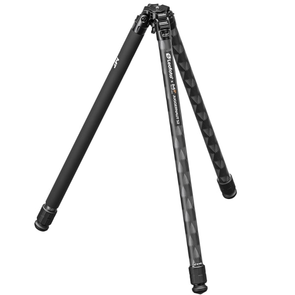 Leofoto JuggernautS2 Tripod 2-Section Non-Inverted Legs w/ Center Column, 5-Inch Foot Spikes, 120lbs Capacity (Tripod Only) Juggernaut-S2-Tripod-Only