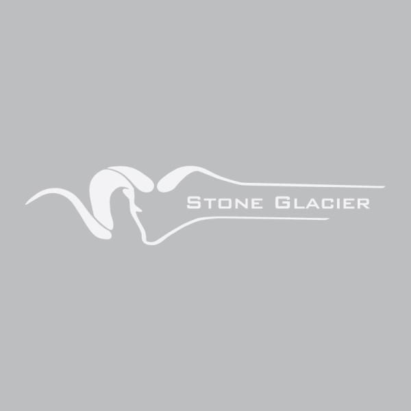Stone Glacier Classic Stone Glacier Horizontal Peel-Away Sticker One Size Fits Most 60013-WH-OSFM