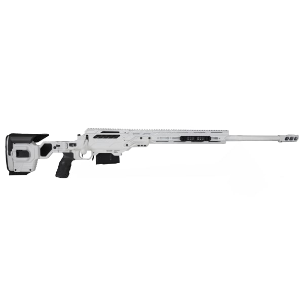 Cadex Defense CDX300 LITE .300 PRC 26" Bbl w/ MX1 Muzzle Brake 30 MOA Top Rail Mag Type SSSF 3.850" CIP Round Bolt K CDX300-LITE-3PR-BR30-I2B1N-WHT