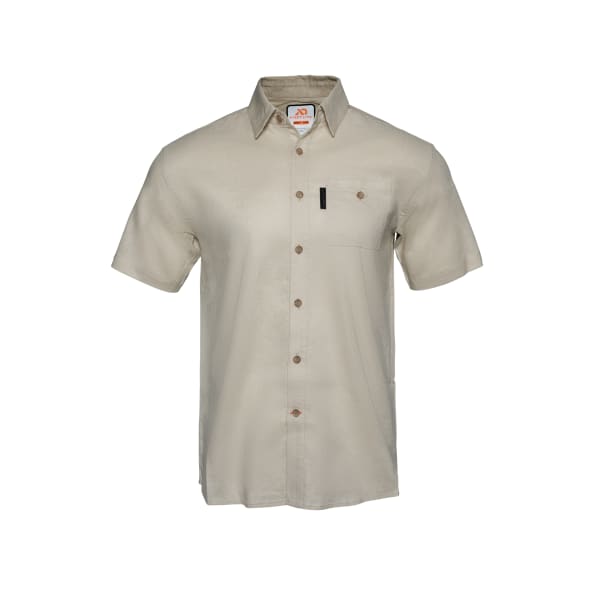 First Lite Men's Horizon Hemp Short Sleeve Sand MOHHSSD