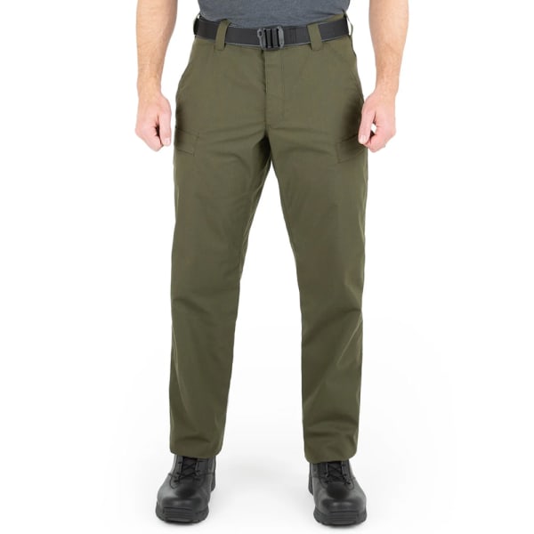 First Tactical Men's A2 Pants 2-Way Stretch Water Resistant Double-Dyed OD Green 114038-830