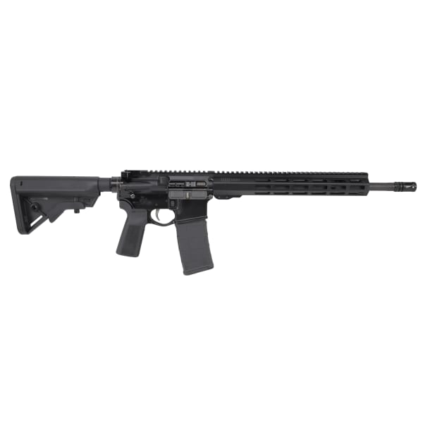 Sons of Liberty Gun Works M4-EXO3 5.56mm 16" Bbl Mid Gas EXO3 Rail A2 FH Black M4-EXO3 Complete Fighting Rifle M4-EXO3-556-16-RIFLE-A-BLK
