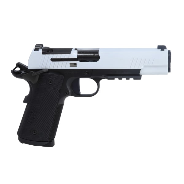 Sig Sauer Ltd Edt Freedom Series 1911 .45 ACP 5" Bbl X-Series 2-Tone SAO X-Ray 3 OR G10 Grip Pistol w/(2) 8rd Steel Mags TPUSA 1911XR-45-TWXR3-TP