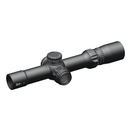 March Compact 1-10x24mm SFP MTR-4 Reticle 1/4MOA 6Level Illum Riflescope D10V24I-MTR-4