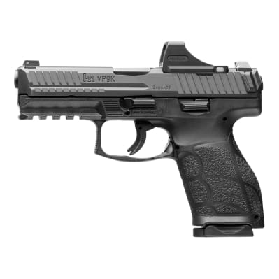 HK VP9A1 K Kompact 9mm 4.09" Bbl Optics Equipped Holosun SCS 15rnd Frame CA Compliant Handgun w/(2) 10rd Mags 81001162