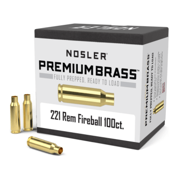 Nosler Premium Brass Box - 221 Rem Fireball (100ct) 10078