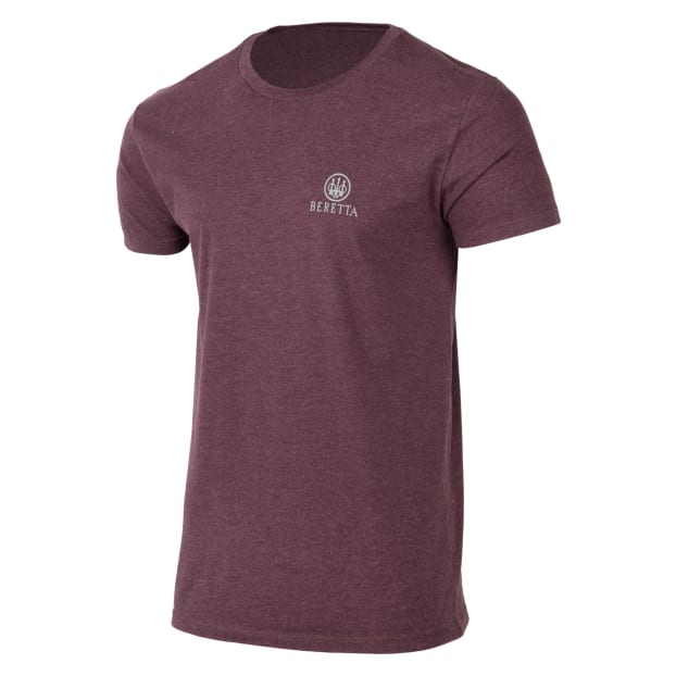 Beretta Retro Patch SS T-Shirt Bordeaux TS114T1890036A