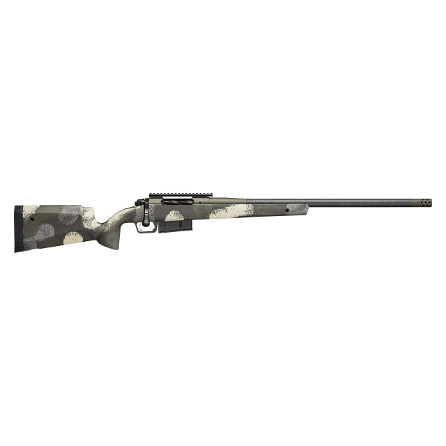 Springfield Armory Model 2020 Waypoint 7mm Rem Mag 24" Carbon Fiber Bbl Evergreen Rifle w/ Carbon Fiber Stock, Pc Rail, 1x3rd AICS Mag BAW9247CFG