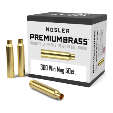 Nosler Premium Brass Box - 300 Win Mag (50ct) 10227