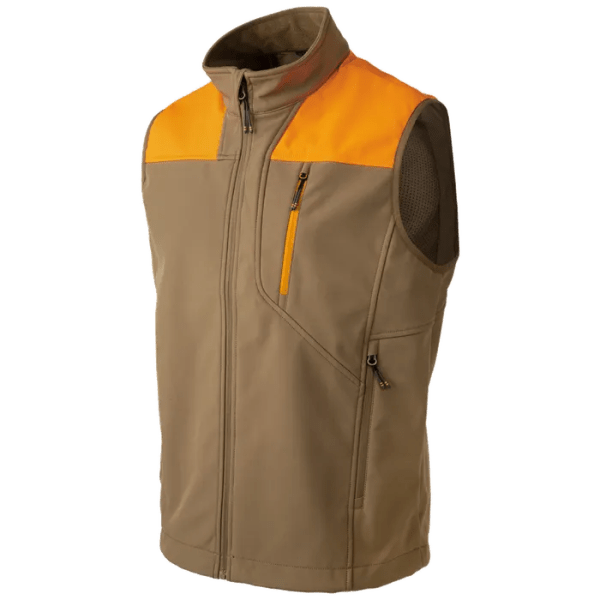 Beretta Daybreak Softshell Vest Otter/Blaze Orange GU405T244708D8