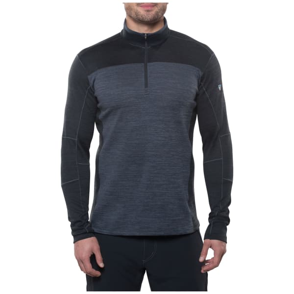 Kuhl Ryzer 1/4 Zip Sweater Black/ Koal Men's 3112-BKO-M