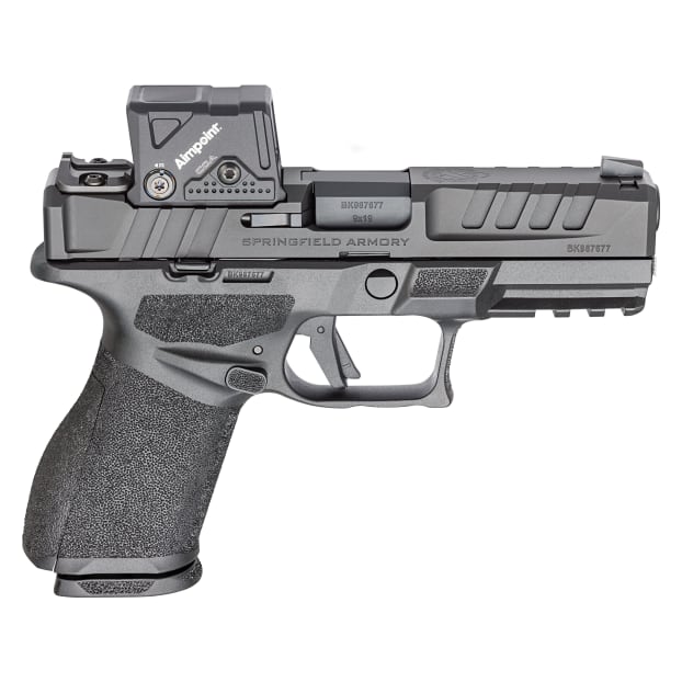 Springfield Armory Echelon COA 9mm 4" Bbl Black Handgun w/ Aimpoint COA Optic, 1x15rd &amp; 1x18rd Mags EC9409B-COA