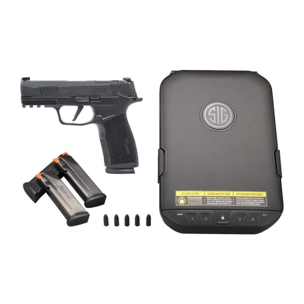 Sig Sauer P365-XMACRO 9mm Kit, (3) 17-Round Mags, Black 365XCA-9-MS-VKIT