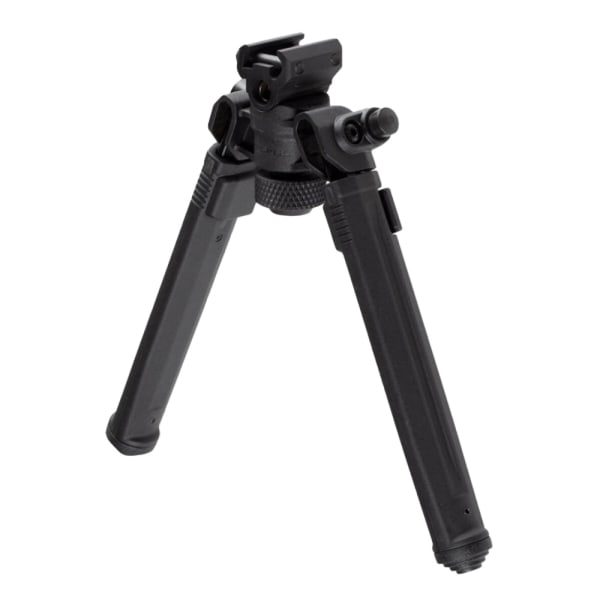 Magpul 6.80-10.30" 1913 Picatinny Rail Black Steel/Aluminum Bipod w/Rubber Feet MAG941-BLK