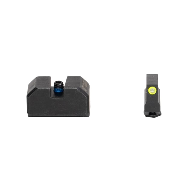 C&amp;H Precision Back Up Iron Sights For Trijicon SRO On Glock Or Walther PDP-Optics Ready /Direct Milled Slides BUIS-GL-SRO-320TF-325BR