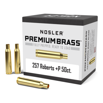 Nosler Premium Brass Box - 257 Roberts +P (50ct) 10135