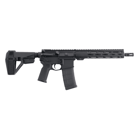 Colt M4 5.56mm 11.5" Bbl SBA5 Stabilizing Brace Semi-Auto Matte Black Pistol M4P6933