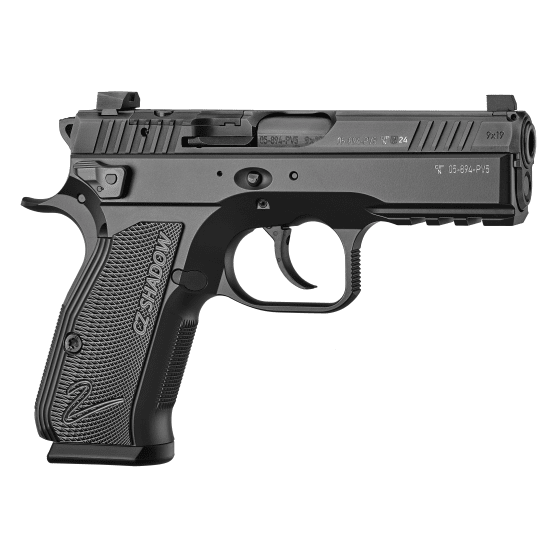 CZ-USA Shadow 2 Carry 9mm 4" Bbl 15rd Optics-Ready Compact Pistol 91244