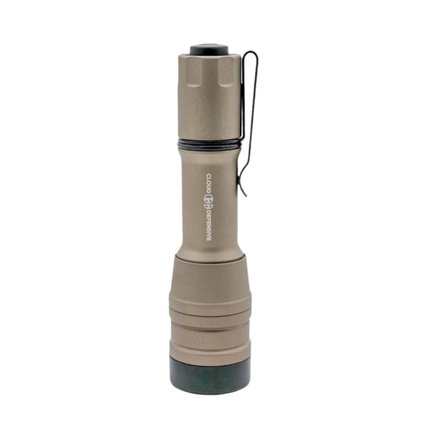 Cloud Defensive MCH High Candela 5 Mode Programmable Output Pocket Clip Flat Dark Earth Duty Light CD2203-HC-DF-P-FDE