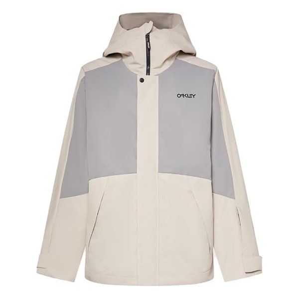 Oakley Men's Mist/Cement Snow Range RC Jacket 2.0 FOA406098-11P