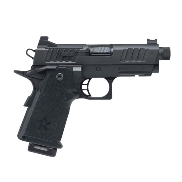Staccato CS Carry V3 CS Optic Ready DLC Threaded Barrel (Curv Trig) DLC/DLC TB Frm/Fnsh 14-1501-000302