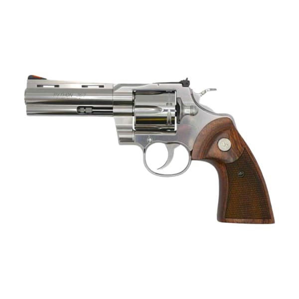 Colt Python .357 Magnum 4.25" Bbl Wood Grips SS Revolver PYTHON-SP4WTS